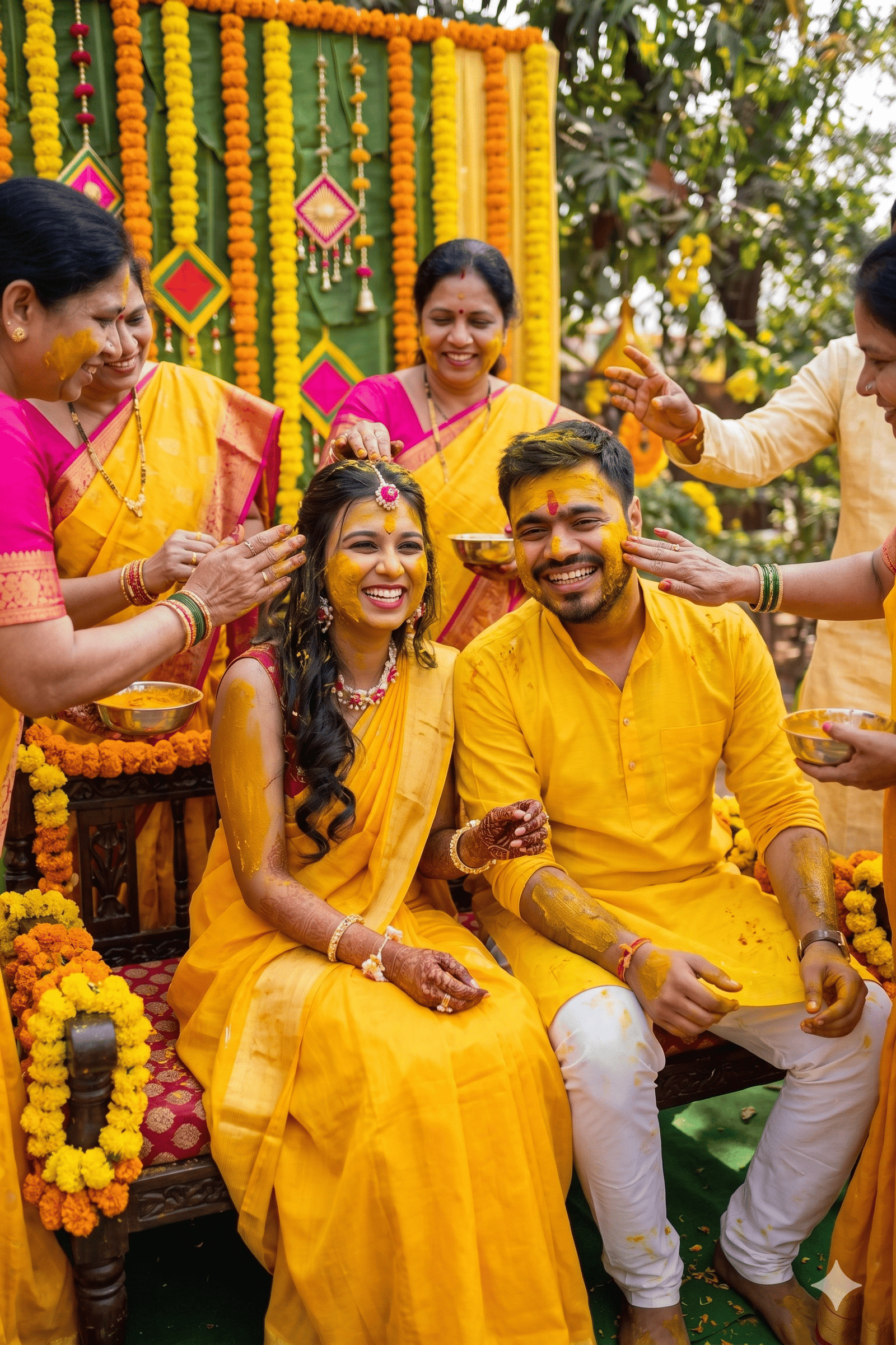 Haldi ceremony image